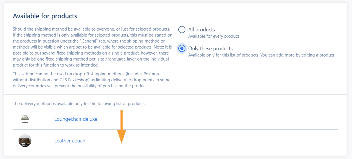 Scrrenshot of availability